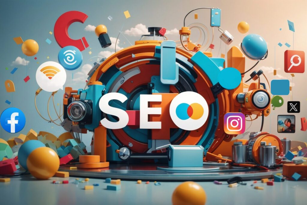 Digital presence. Branding, SEO, social media & more.